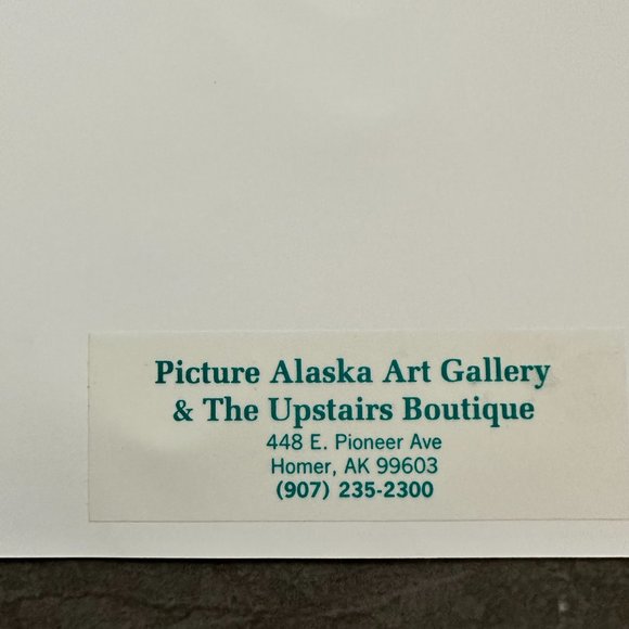 Homer Summer View Watercolor Painting Print Fine Art by Don Kolstad Alaska 2002 - Picture 6 of 9